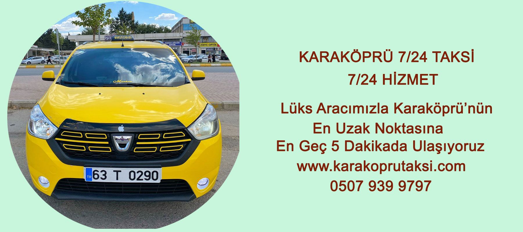 Karaköprü  Taksi Durağı